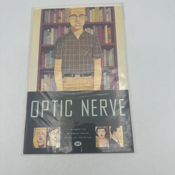 Lot of 5 OPTIC NERVE Comic Books Adrian Tomine D&Q Publications No 1-5 Vintage - Picture 7 of 7